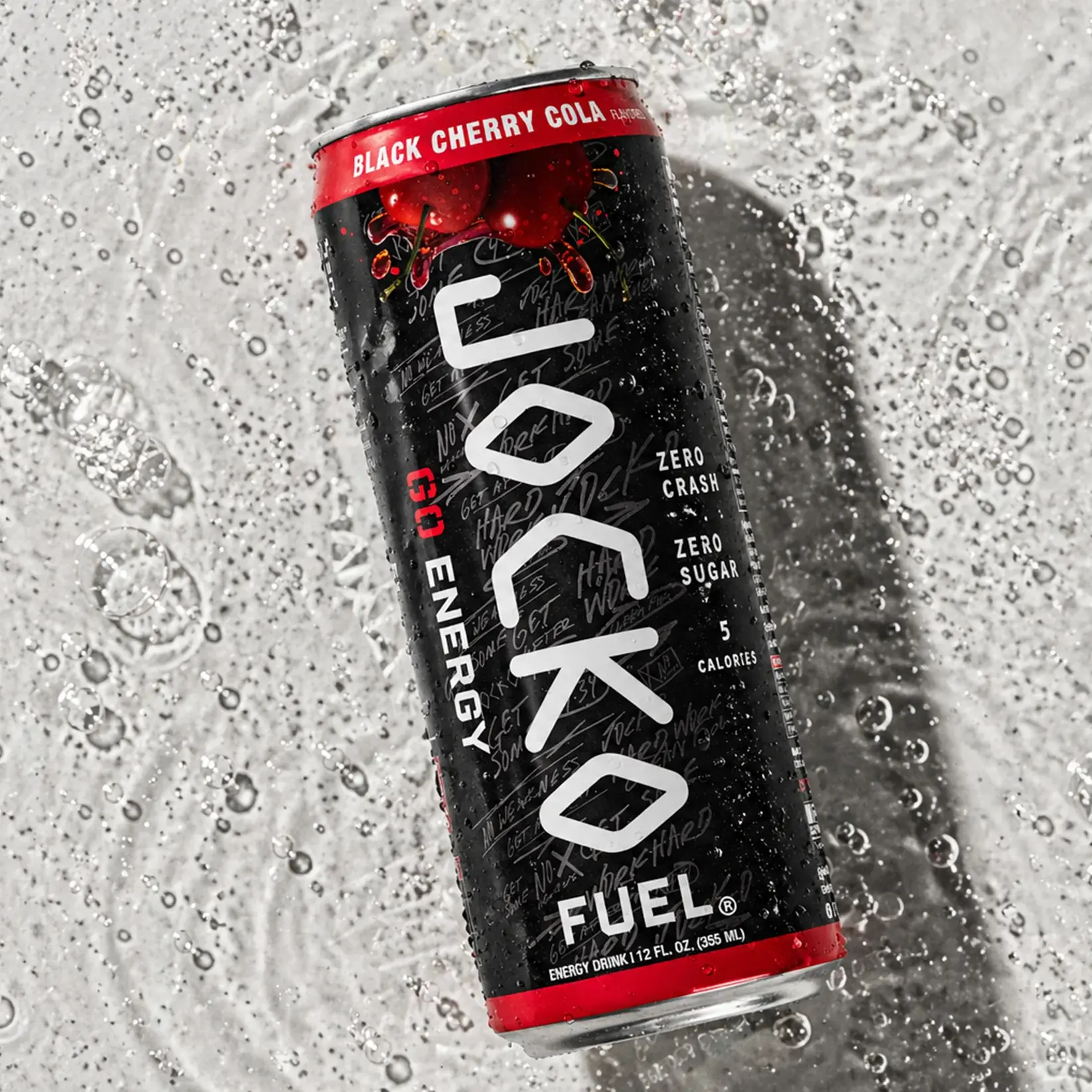 Black Cherry Cola Jocko GO Energy Drink - 12 Pack