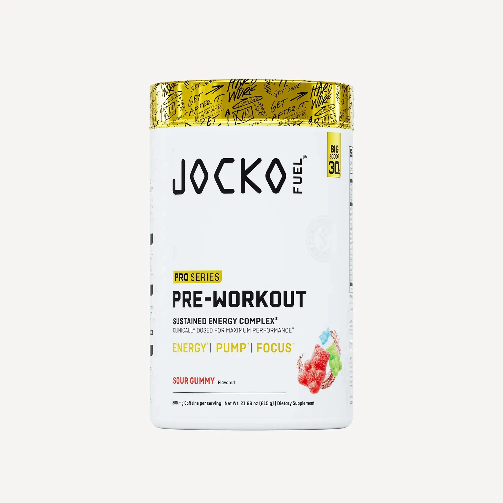 Jocko Pre-workout - Sour Gummy