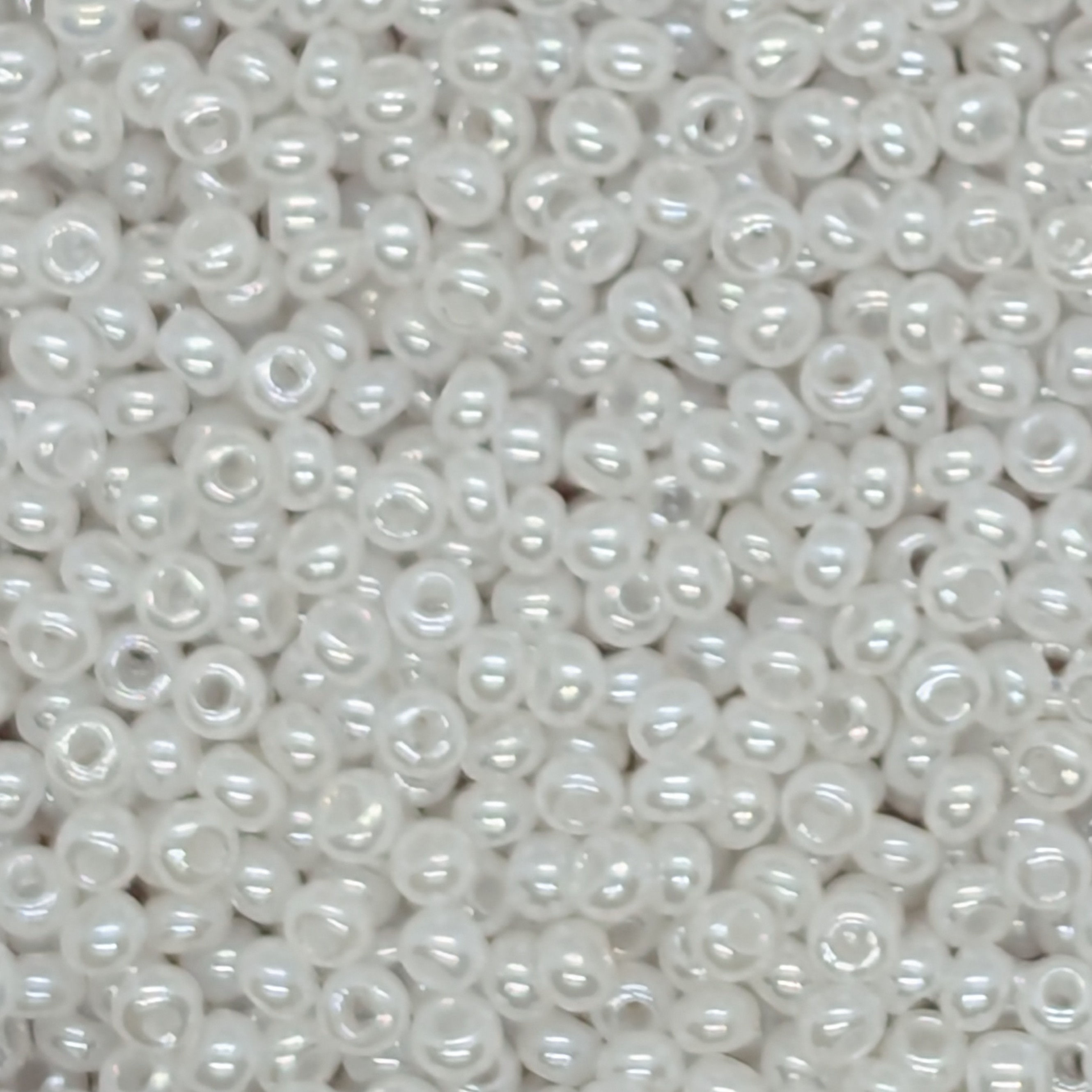 Seed Bead 11/0 Crystal White