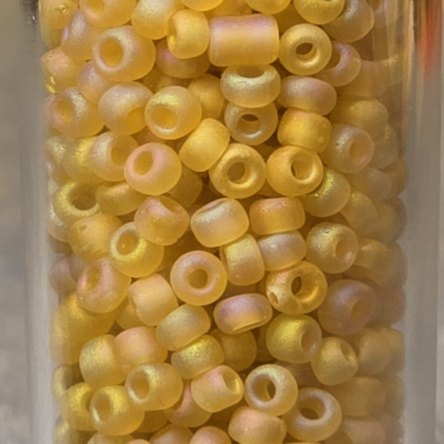 Seed Bead 11/0 Frosted Gold