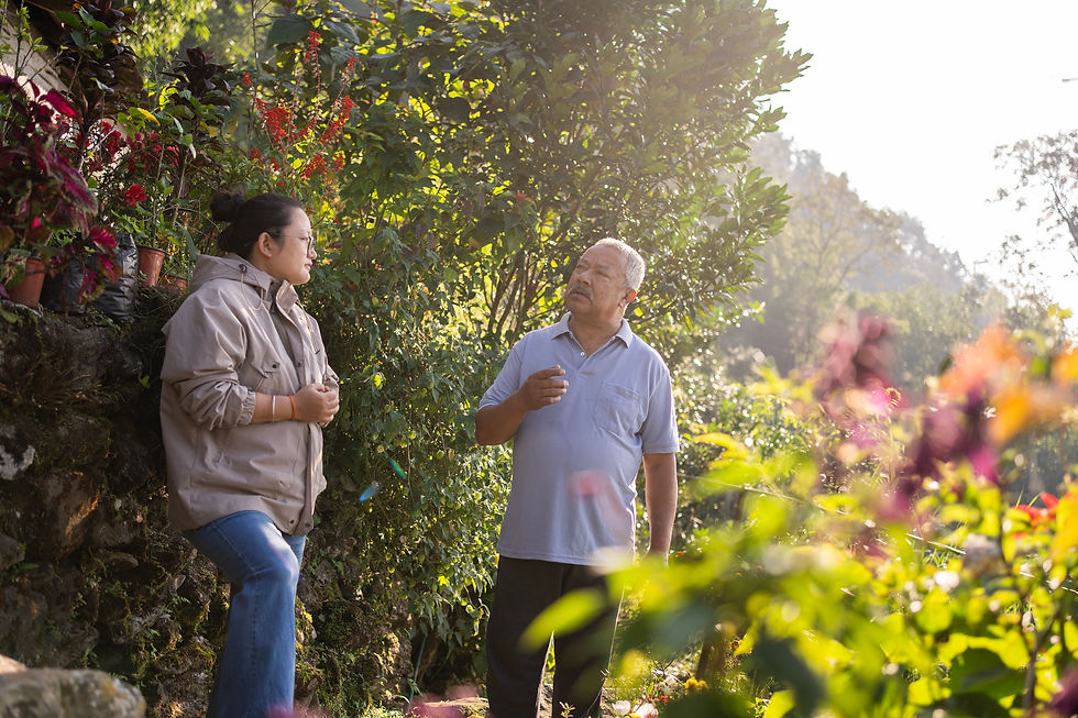 Listening to Lalit Chettri recall his prime and the traditions that time has quietly taken away. Photo: Praveen Chettri