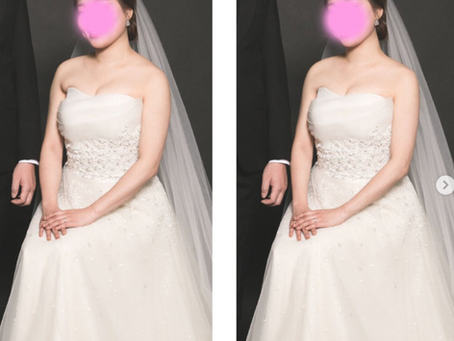 웨딩사진 긴급보정 '추가금' 없어요!