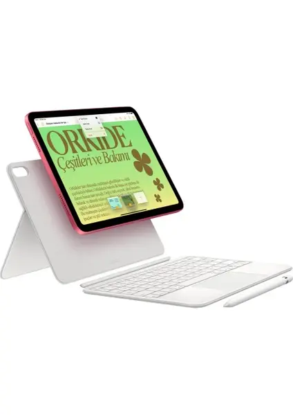 Küçük resim: Apple iPad 10.nesil 64GB 10.9" Wi-Fi Tablet Pembe