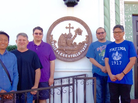 Five Men Join Fall Discernment Weekend