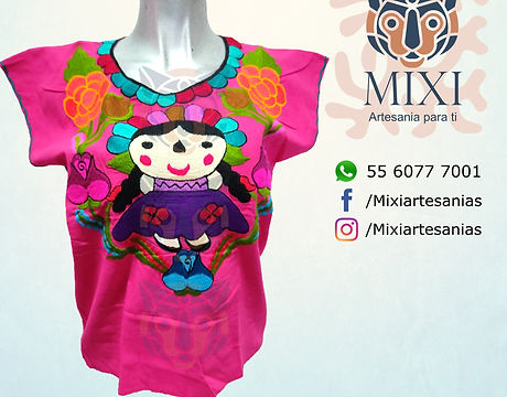 Blusa bordada
