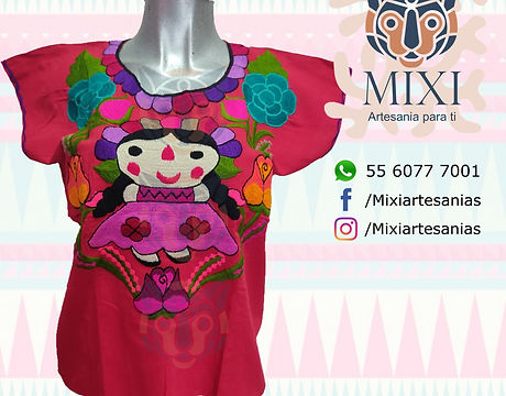 Blusa bordada