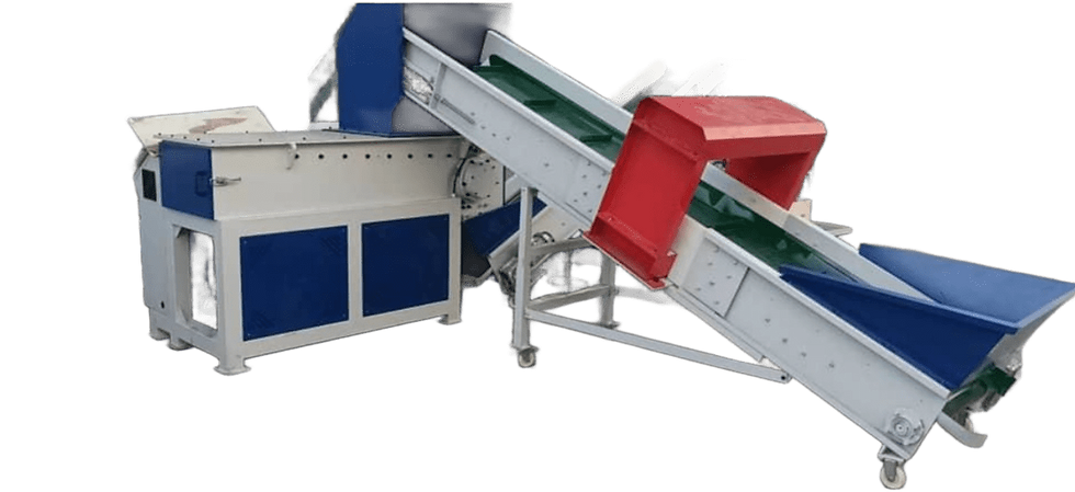 Bandas transportadoras color azul