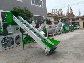 Lavado y separación de hojuelas: la base de una peletización eficiente