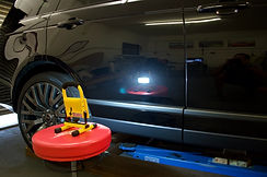 Ranger rover detailing paint inspection after correction