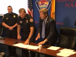 A real mayor and police chief vs pretenders Keller and Geier