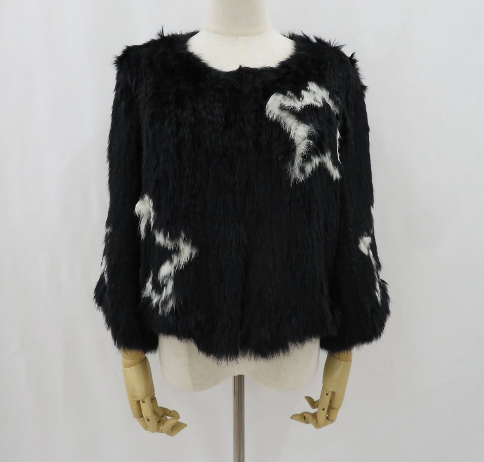 サムネイル： ノーカラーラビットファージャケット