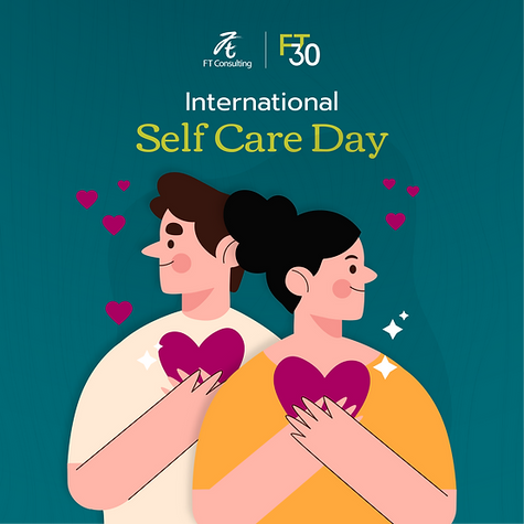 [Team FT] International Self-Care Day