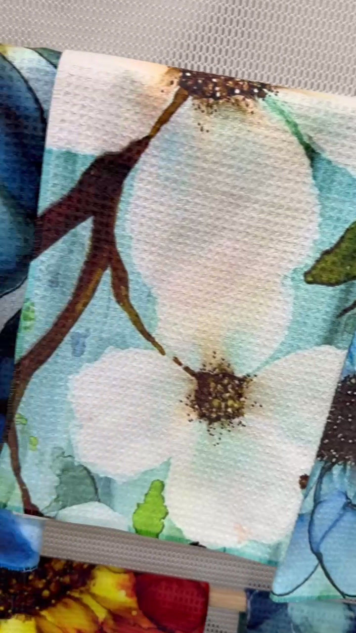 Thumbnail: Blue Hydrangea Tea Towel