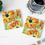 Thumbnail: Sandstone Coaster Set of 4, Design 7