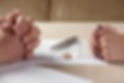 Folded hands