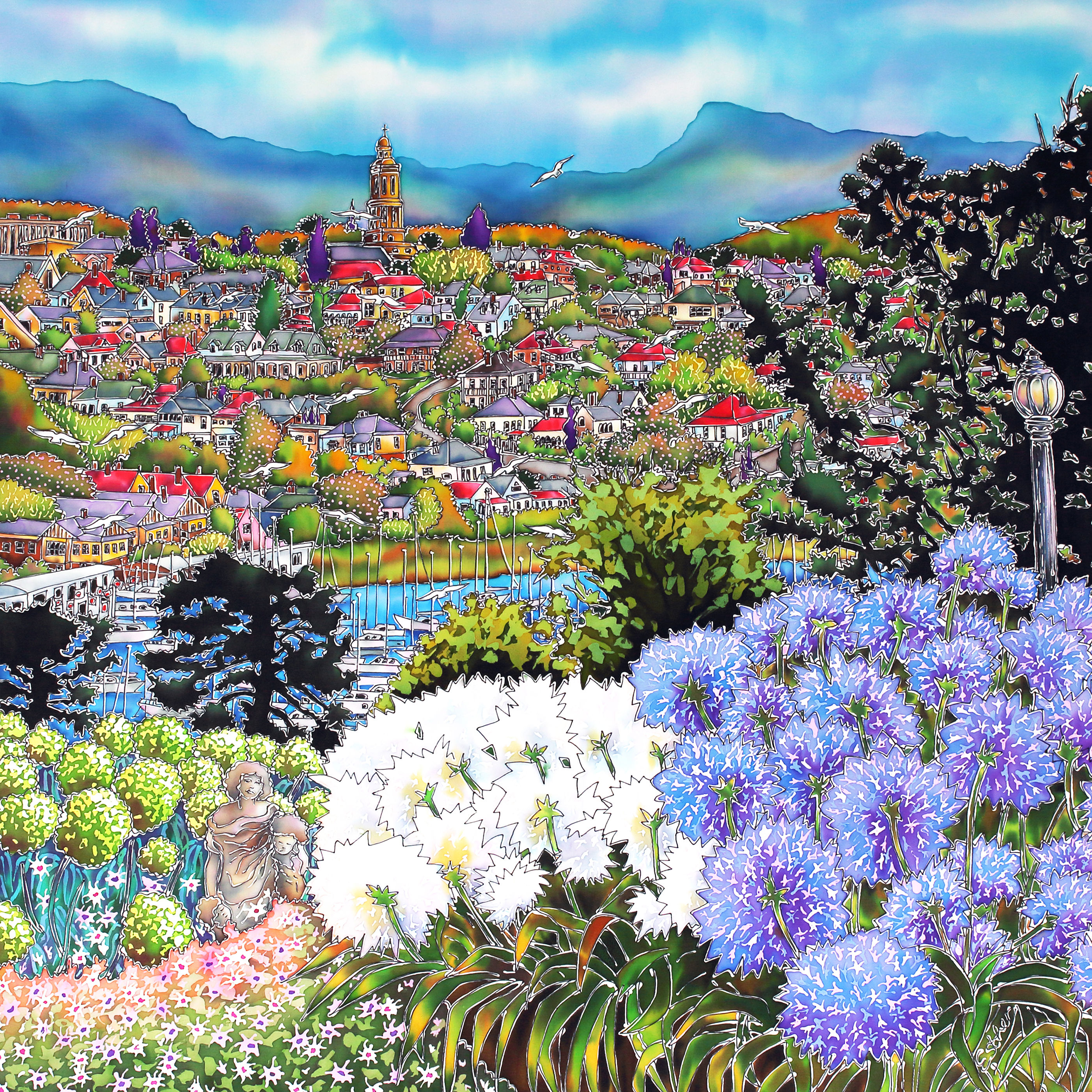 The Garden in Silk