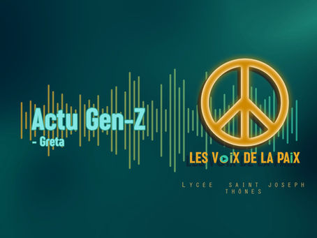 Actu gen Z - Greta