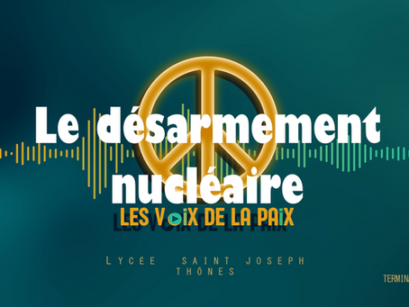 Le désarmement nucléaire - Frédérik