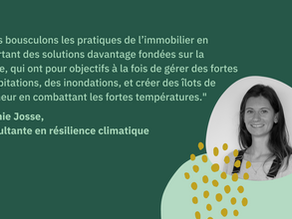 [Portrait] Tiffanie Josse Consultante en Résilience climatique