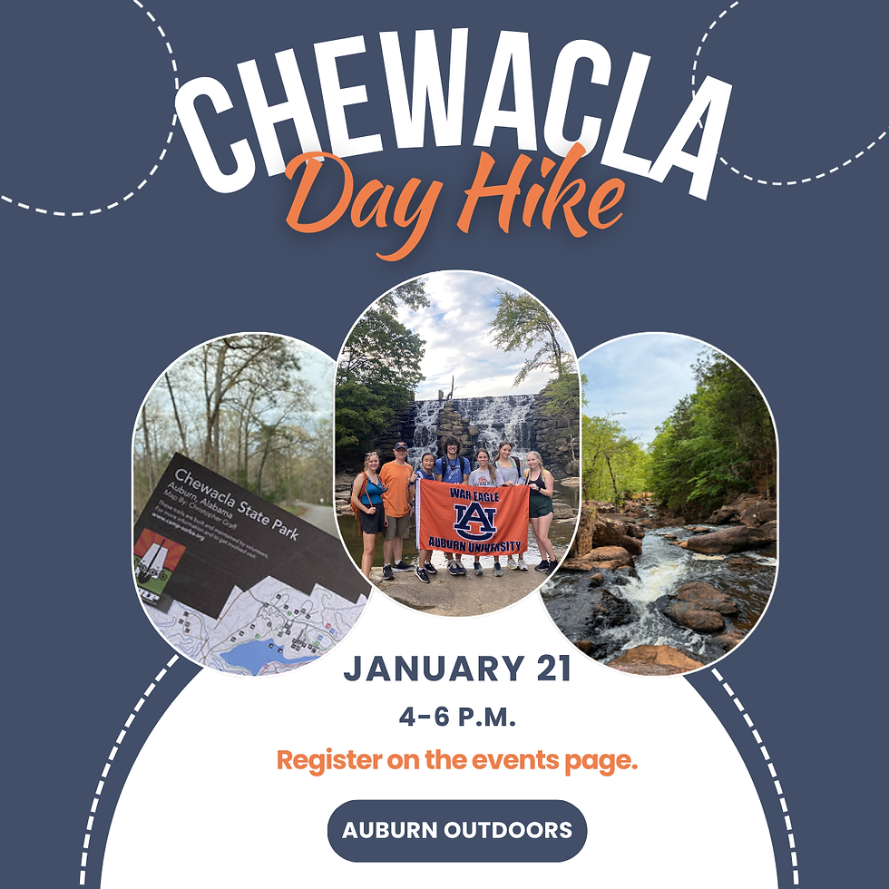 Chewacla Day Hike