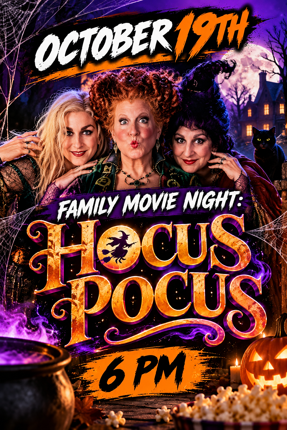 FAMILY MOVIE NIGHT: “HOCUS POCUS”