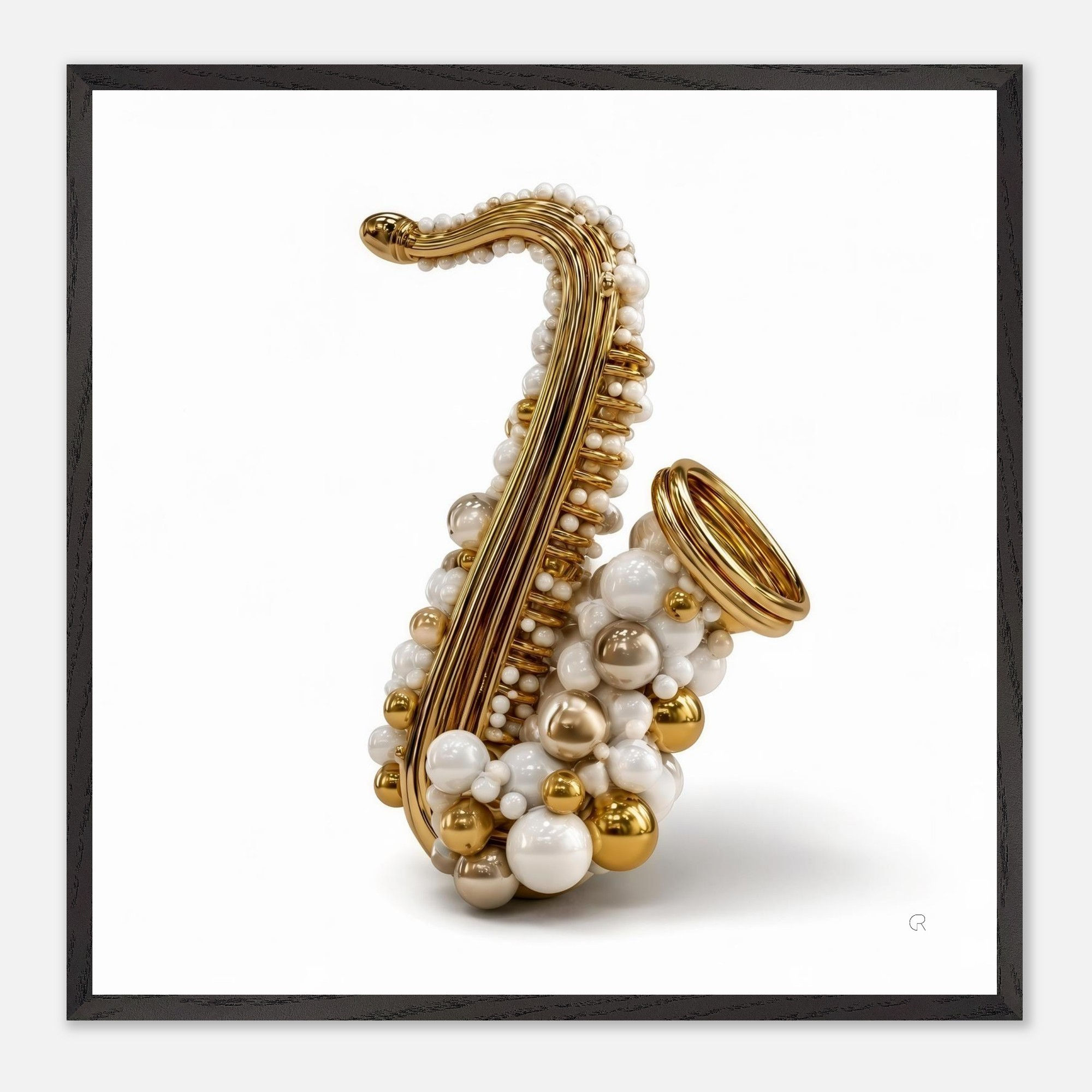 Up, Up & Saxophone | Framed Wall Art