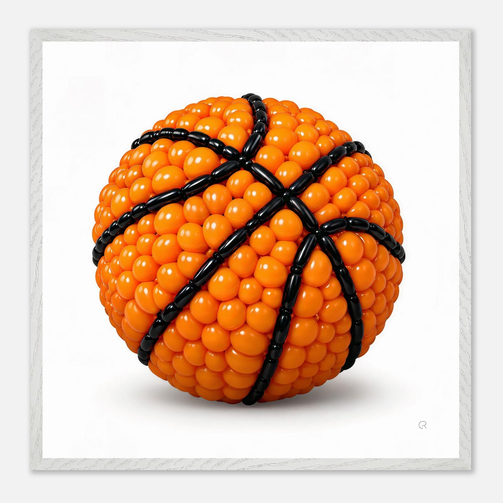 Up, Up & Basketball | Framed Wall Art