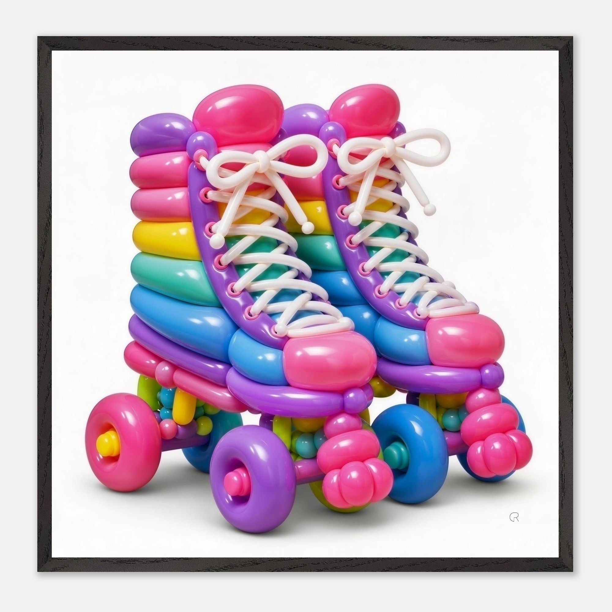 Up, Up & Roller Skate | Framed Wall Art