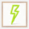 Up, Up & Lightning | Framed Wall Art