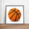 Up, Up & Basketball | Framed Wall Art