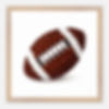 Up, Up & Football | Framed Wall Art