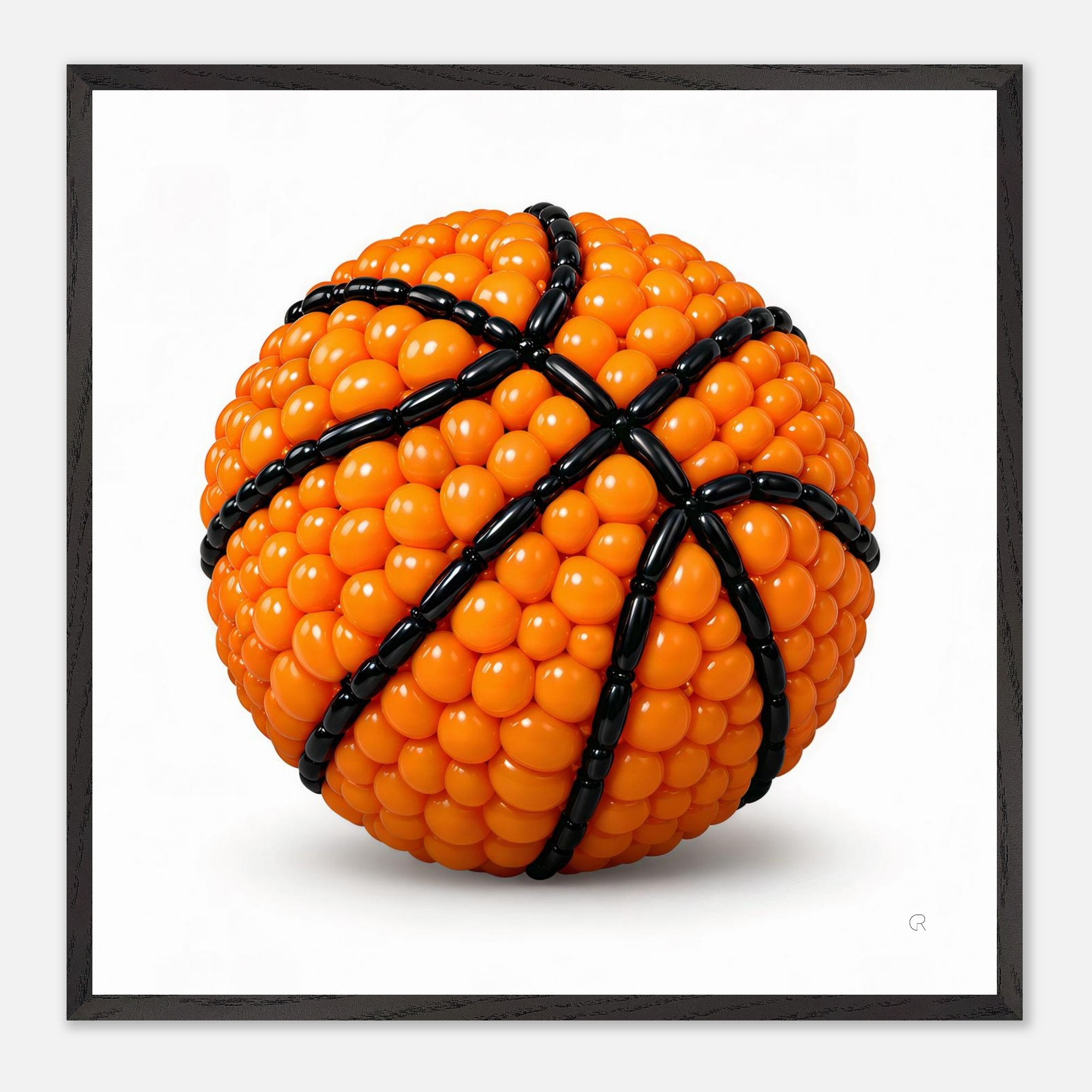 Up, Up & Basketball | Framed Wall Art