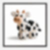Up, Up & Moo | Framed Wall Art