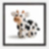 Up, Up & Moo | Framed Wall Art