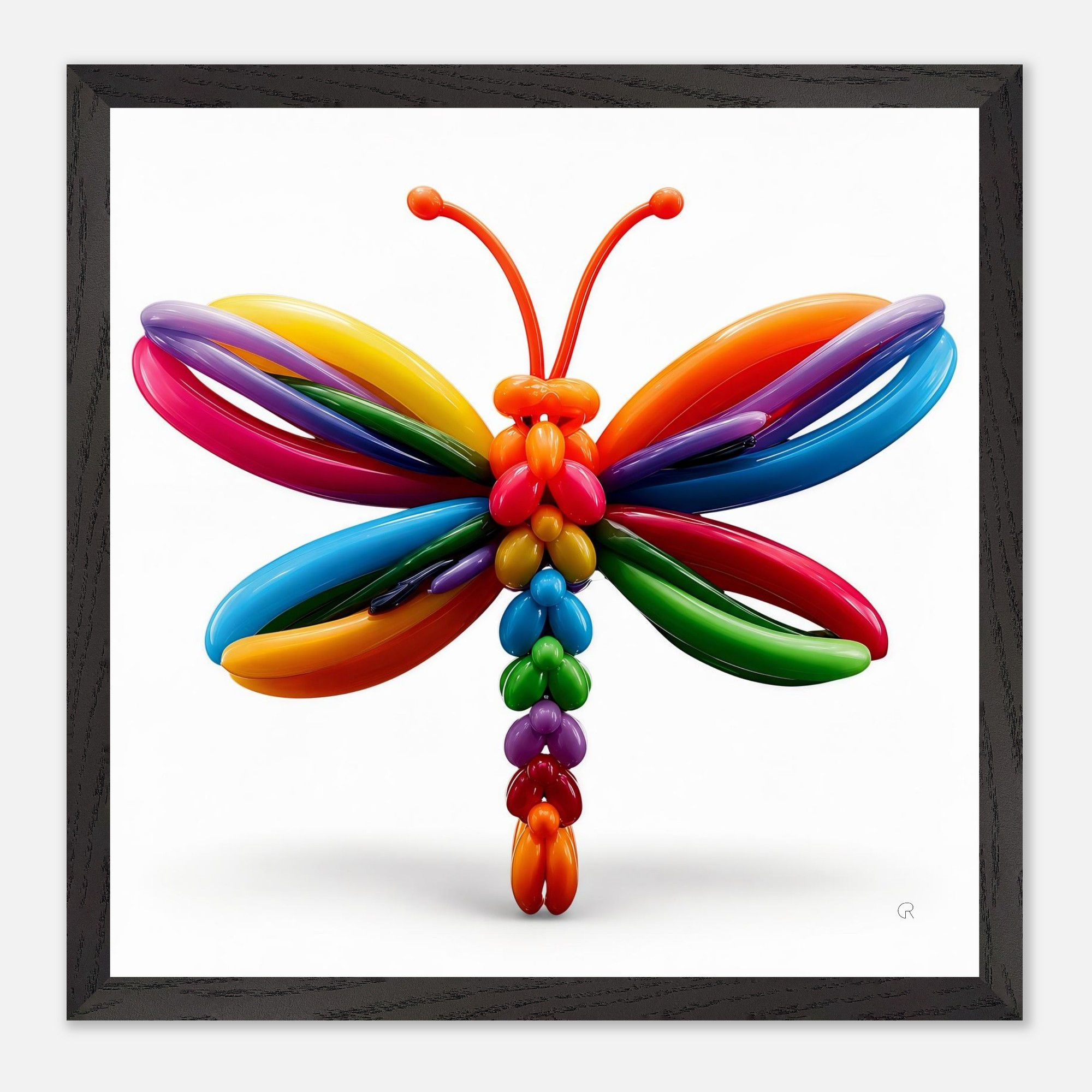 Up, Up & Dragonfly | Framed Wall Art