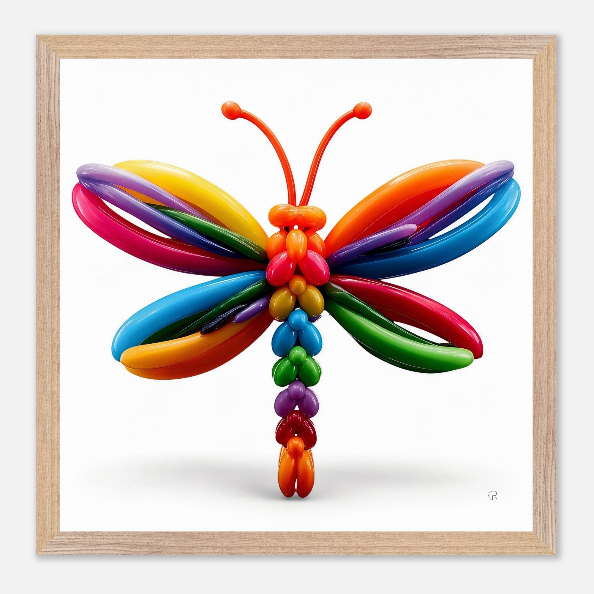 Up, Up & Dragonfly | Framed Wall Art