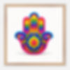 Up, Up & Namaste | Framed Wall Art