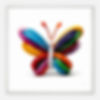 Up, Up & Butterfly | Framed Wall Art