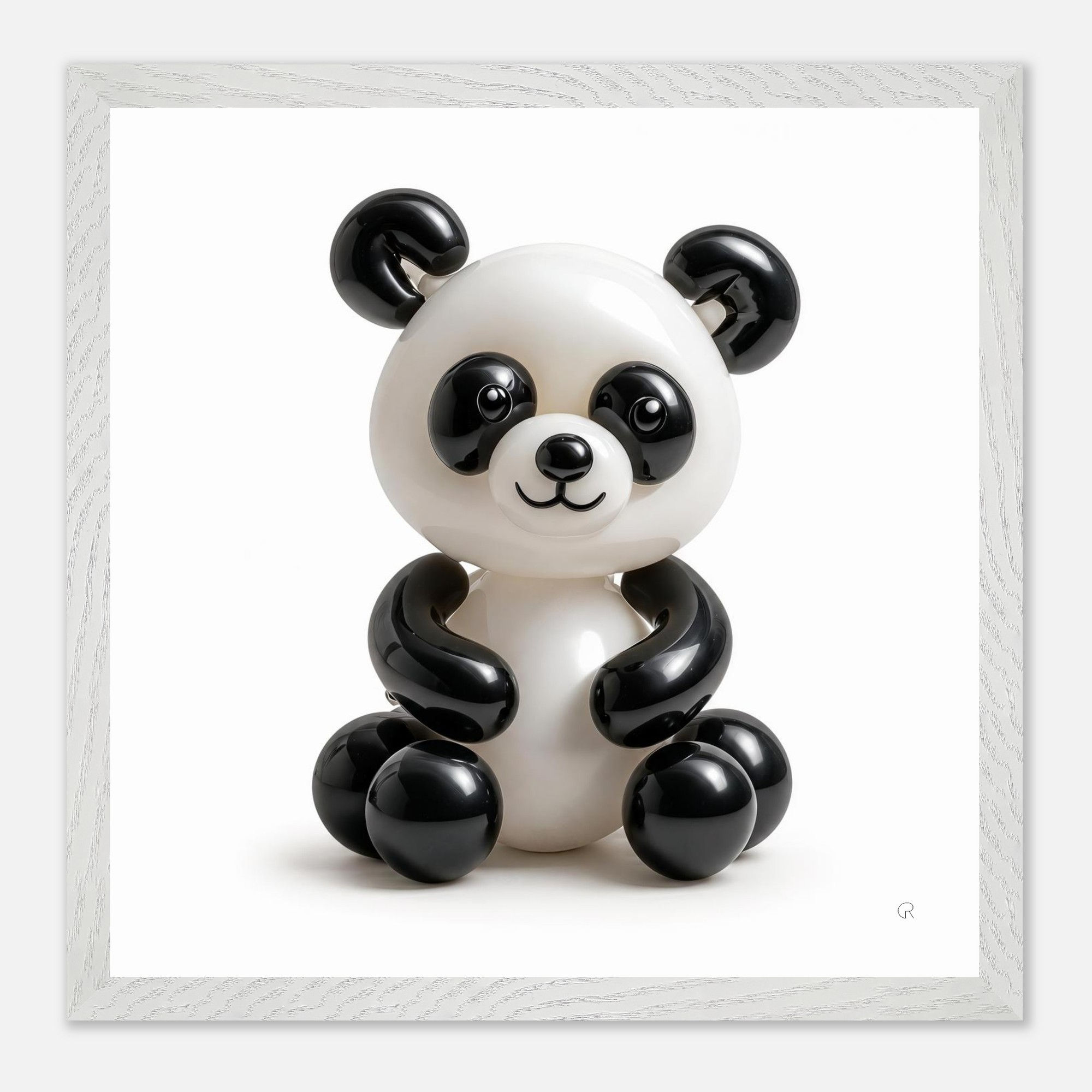 Up, Up & Panda | Framed Wall Art