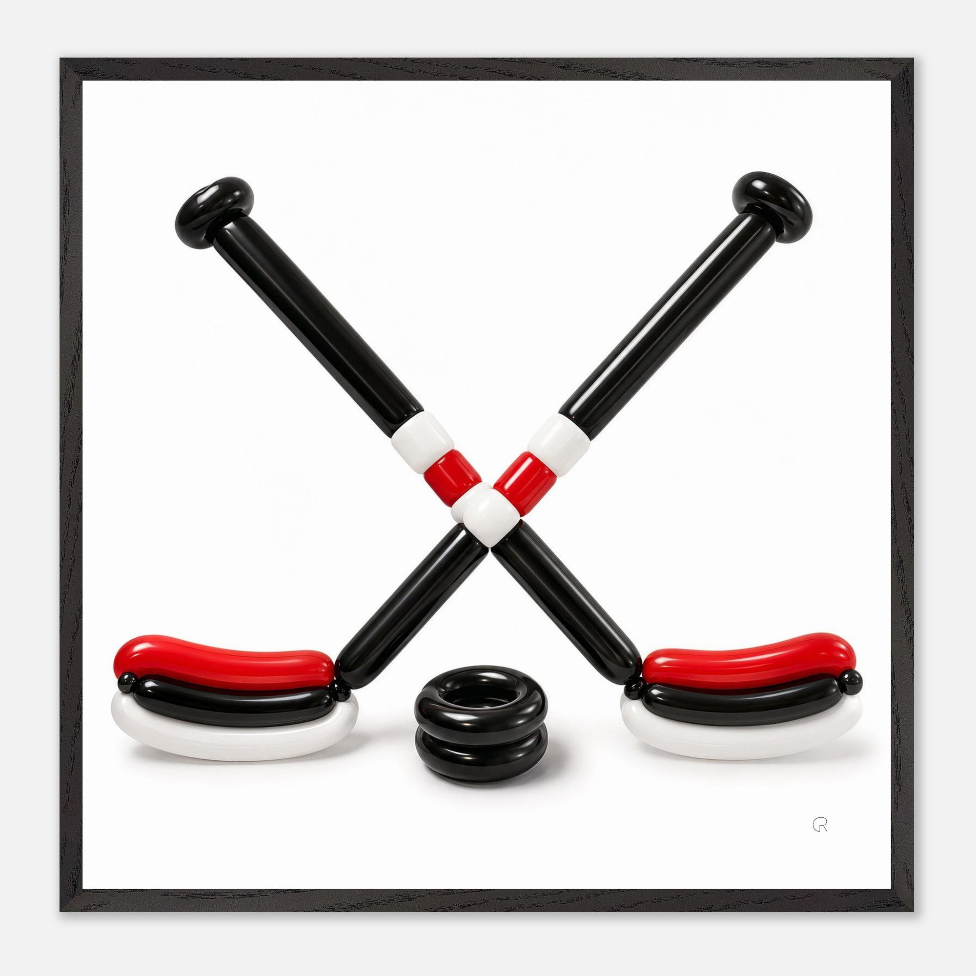Up, Up & Puck | Framed Wall Art