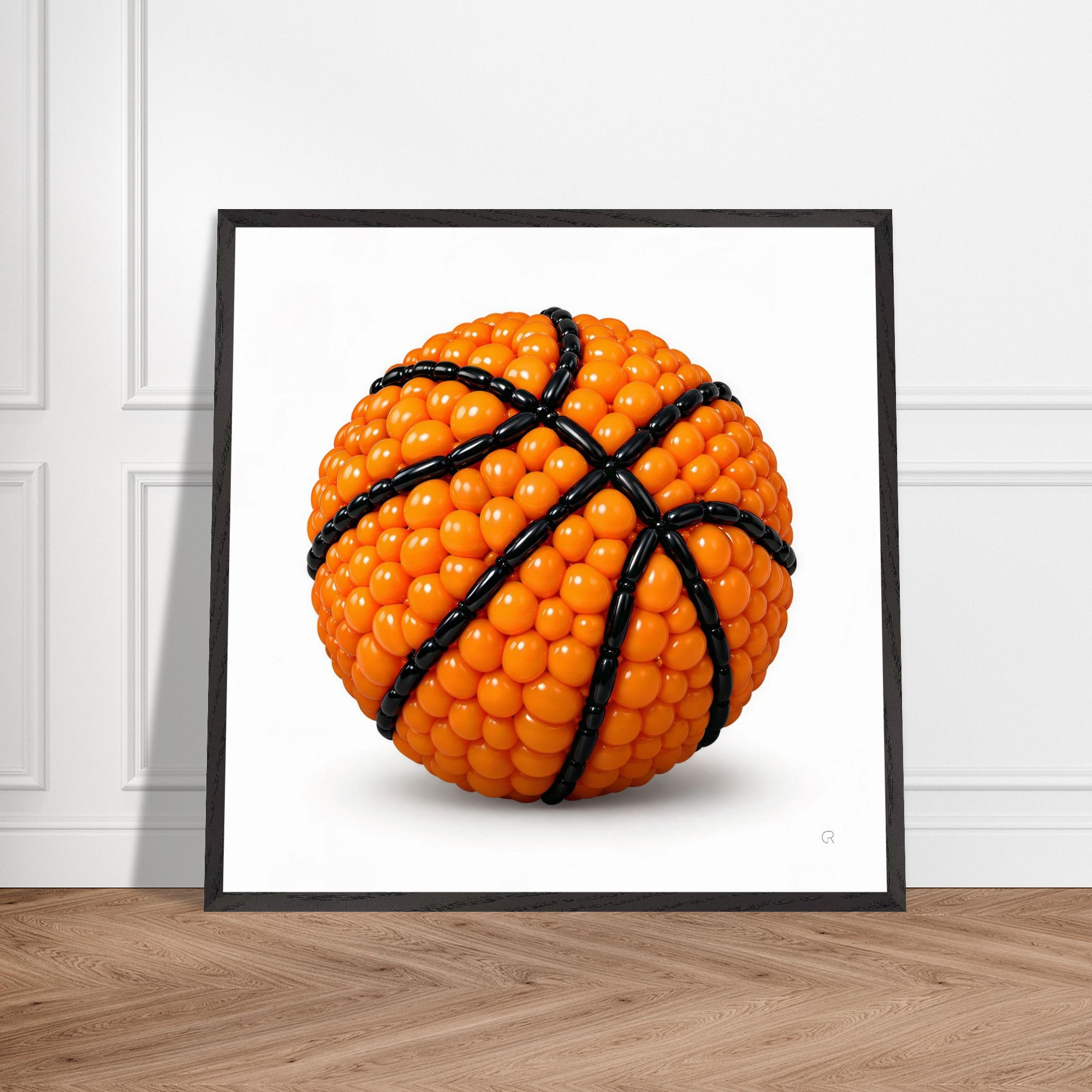 Up, Up & Basketball | Framed Wall Art
