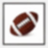 Up, Up & Football | Framed Wall Art