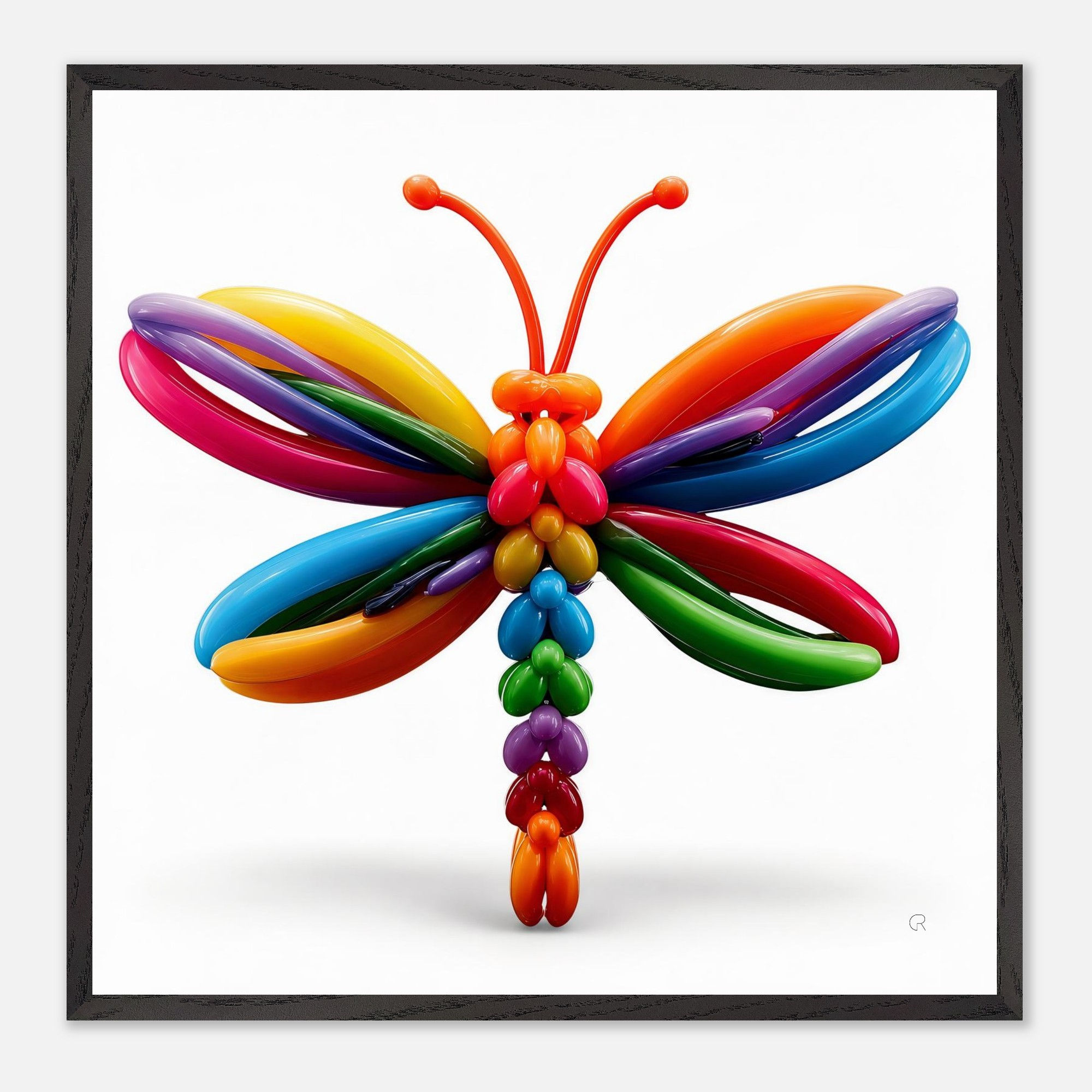 Up, Up & Dragonfly | Framed Wall Art