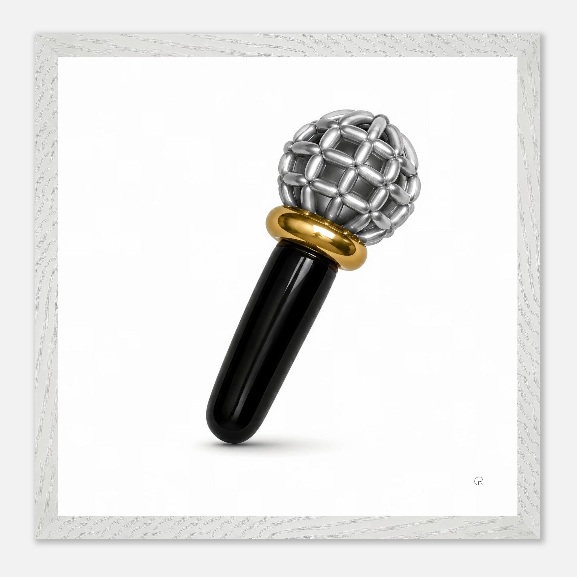 Up, Up & Mic Drop | Framed Wall Art