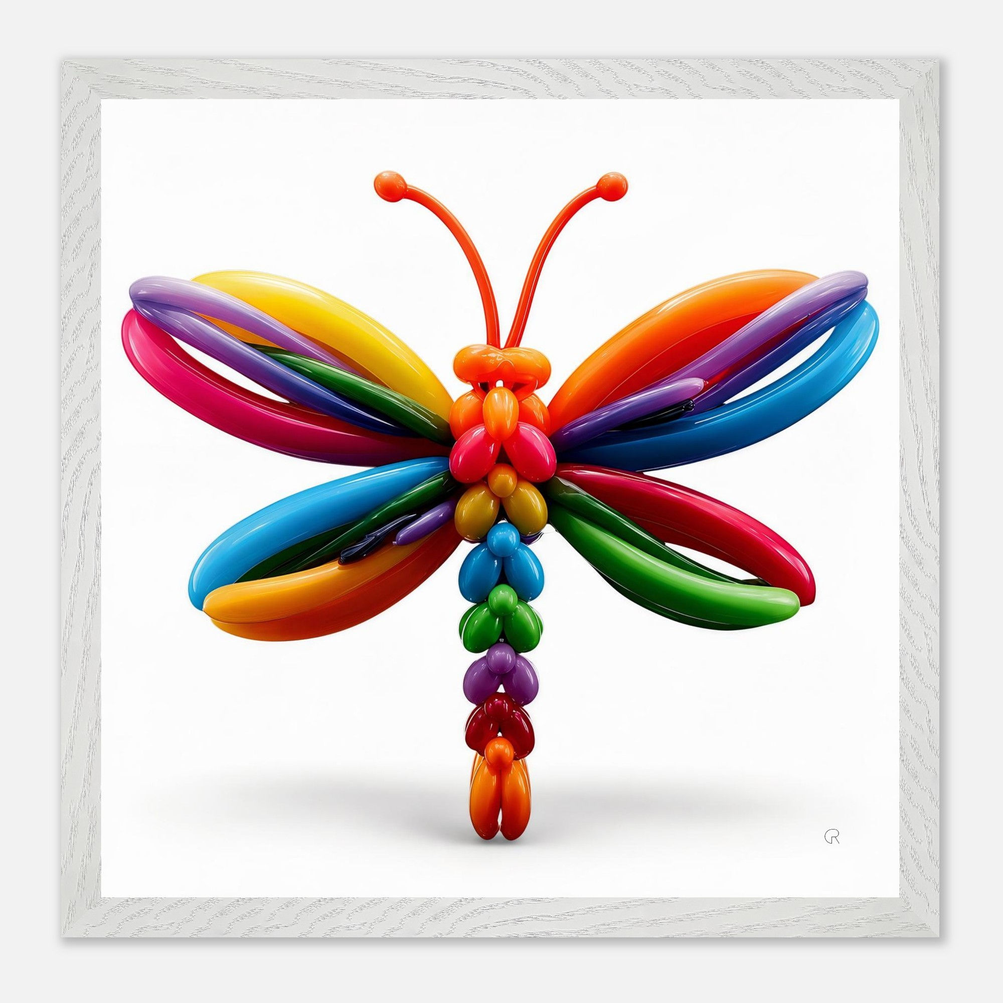 Up, Up & Dragonfly | Framed Wall Art