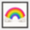 Up, Up & Rainbow | Framed Wall Art