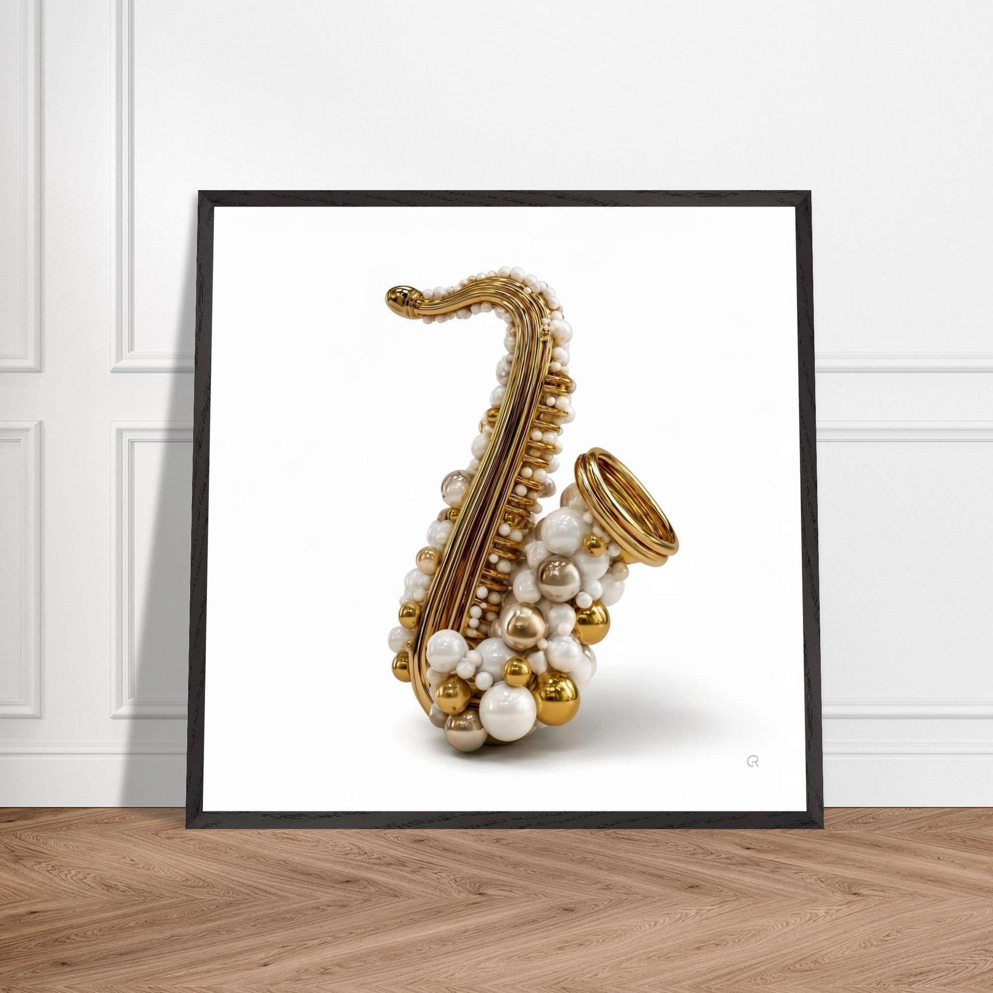 Up, Up & Saxophone | Framed Wall Art