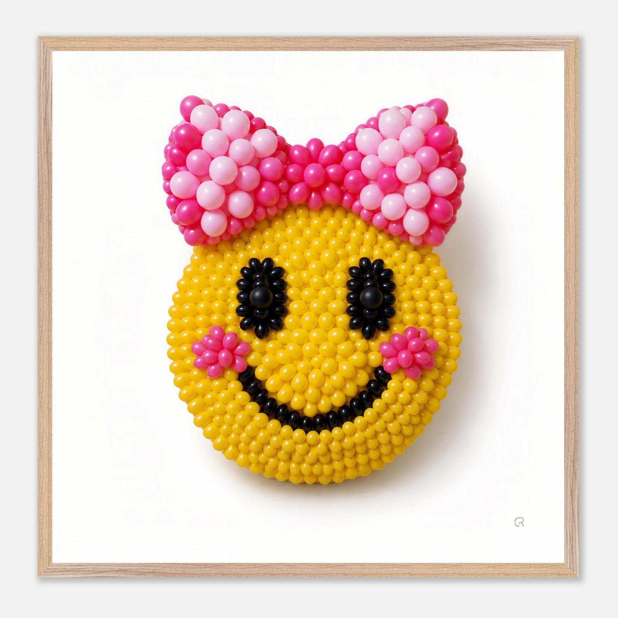 Up, Up & Be Pink | Framed Wall Art