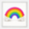 Up, Up & Rainbow | Framed Wall Art