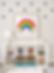 Up, Up & Rainbow | Framed Wall Art